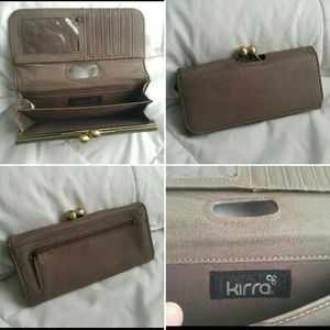 Kirra Brown/Gray Clutch Wallet